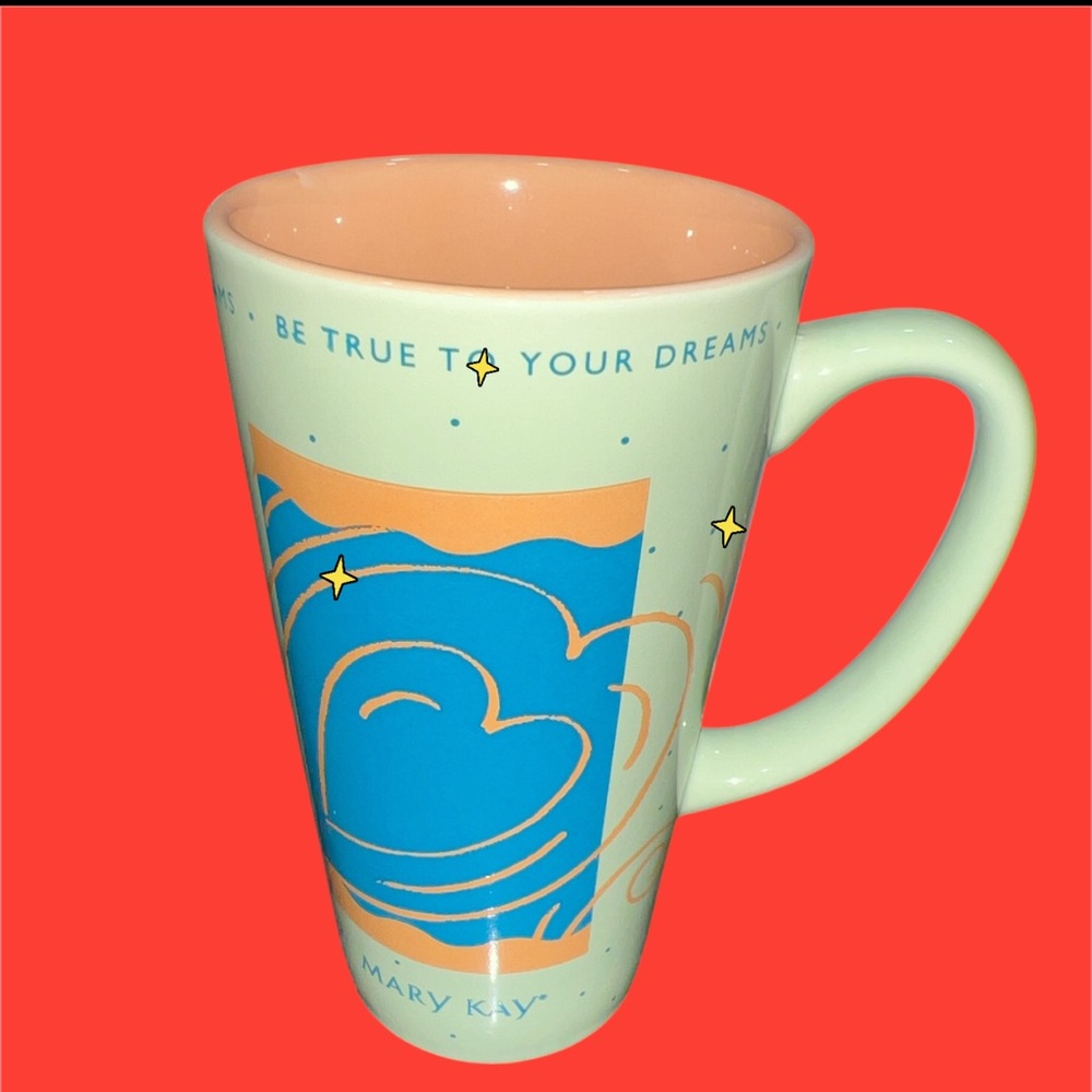 Mary Kay Be True To Your Dreams Tall Coffee Cup Mug